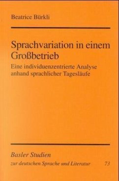 Cover Sprachvariation in einem Großbetrieb