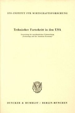 Cover Technischer Fortschritt in den USA.