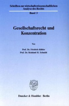 Cover Gesellschaftsrecht und Konzentration.