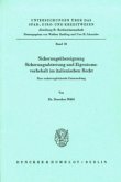 Sicherungsübereignung, Sicherungsabtretung und Eigentumsvorbehalt im italienischen Recht. Sicherungsübereignung, Sicherungsabtretung und Eigentumsvorbehalt im italienischen Recht.