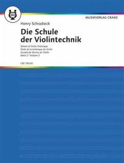 Die Schule der Violintechnik Cover Die Schule der Violintechnik