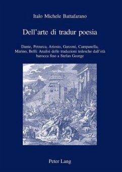 Dell'arte di tradur poesia - Battafarano, Italo Michele
