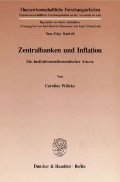 Zentralbanken und Inflation. - Willeke, Caroline
