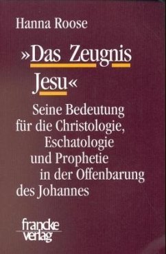 Cover Das Zeugnis Jesu