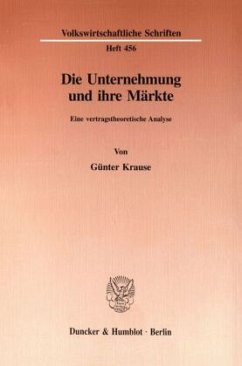 Cover Die Unternehmung und ihre Märkte.