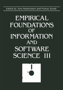 Empirical Foundations of Information and Software Science III - Rasmussen, Jens / Zunde, Pranas (eds.)