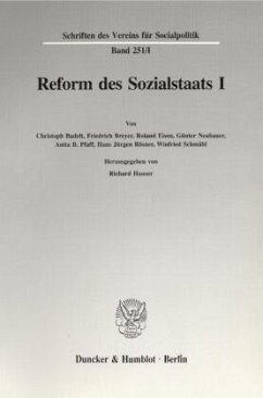 Cover Reform des Sozialstaats I.