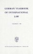 German Yearbook of International Law /... - Bild 1