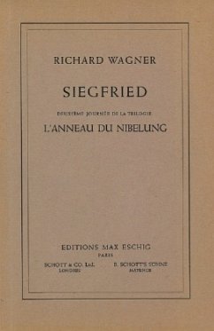 Siegfried, Textbuch/Libretto - Wagner, Richard