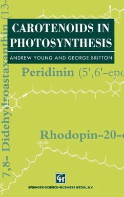 Carotenoids in Photosynthesis - Young, Andrew; Britton, George