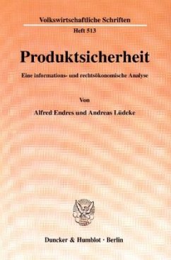 Produktsicherheit. - Endres, Alfred;Lüdeke, Andreas