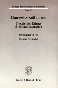 Cover Clausewitz-Kolloquium.
