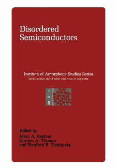 Disordered Semiconductors - Kastner, Marc A.; Ovshinsky, Stadford R.; Thomas, Gordon A.