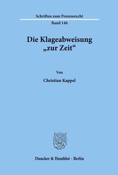 Die Klageabweisung 