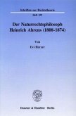 Der Naturrechtsphilosoph Heinrich Ahrens (1808 - 1874).