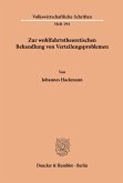 Zur wohlfahrtstheoretischen Behandlung von Verteilungsproblemen.