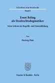 Ernst Beling als Strafrechtsdogmatiker.