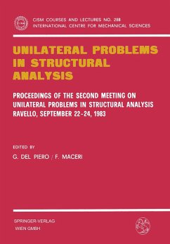 Unilateral Problems in Structural Analysis - Del Piero