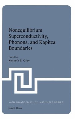 Nonequilibrium Superconductivity, Phonons, and Kapitza Boundaries: 65 (Nato Science Series B:, 65)