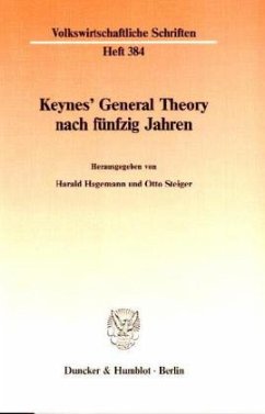 Keynes' General Theory nach fünfzig Jahren. - Hagemann, Harald / Steiger, Otto (Hgg.)