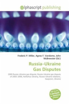 Russia Ukraine Gas Disputes
