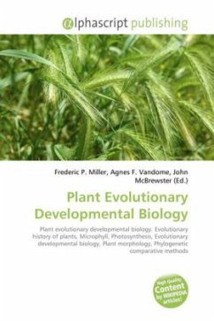 Plant Evolutionary Developmental Biology