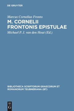 M. Cornelii Frontonis epistulae - Fronto, Marcus Cornelius