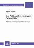 Der Weltbegriff in Heideggers 'Sein und Zeit'