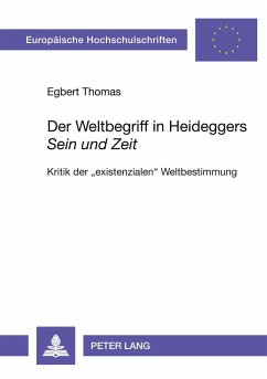 Cover Der Weltbegriff in Heideggers 'Sein und Zeit'