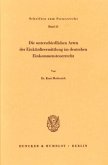 Die unterschiedlichen Arten der Einkünfteermittlung im deutschen Einkommensteuerrecht.