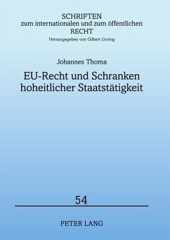 Cover EU-Recht und Schranken hoheitlicher Staatstätigkeit