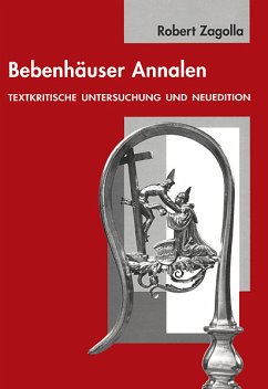 Bebenhäuser Annalen - Zagolla, Robert