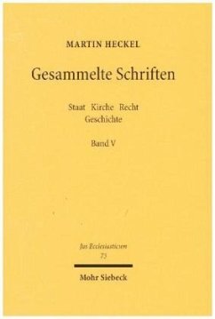 Gesammelte Schriften - Heckel, Martin