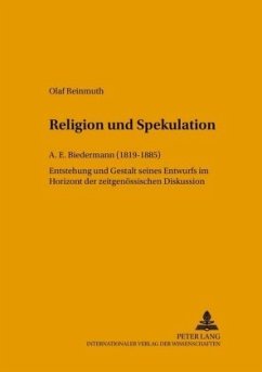 Religion und Spekulation - Reinmuth, Olaf