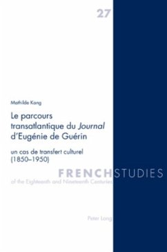 Le parcours transatlantique du Journal d'Eugénie de Guérin Cover Le parcours transatlantique du Journal d'Eugénie de Guérin