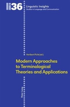 Modern Approaches to Terminological Theories and Applications