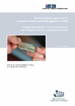 Cover Kundenkartenprogramme im Customer Relationship Management (CRM)
