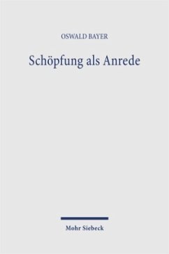 Cover Schöpfung als Anrede