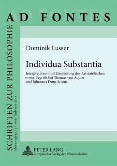 Cover Individua Substantia