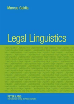 Legal Linguistics - Galdia, Marcus