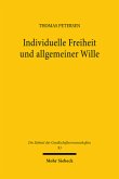 Individuelle Freiheit und allgemeiner Wille