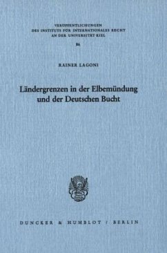 Cover Ländergrenzen in der Elbemündung und der Deutschen Bucht.