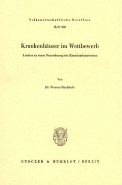 Cover Krankenhäuser im Wettbewerb.