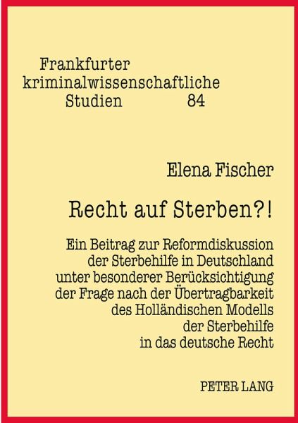 Recht auf Sterben?! Recht auf Sterben?!