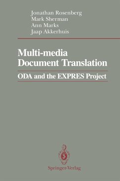Multi-Media Document Translation - Rosenberg, Jonathan; Sherman, Mark; Marks, Ann; Akkerhuis, Jaap