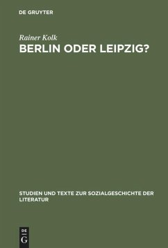 Berlin oder Leipzig? - Kolk, Rainer