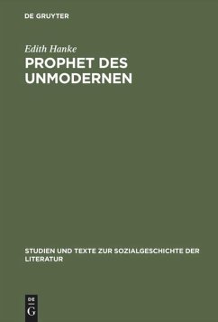 Prophet des Unmodernen Prophet des Unmodernen