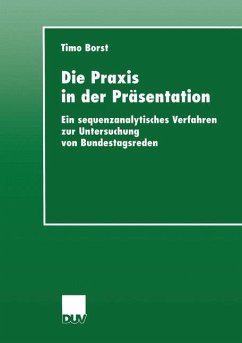 Die Praxis in der Präsentation - Borst, Timo