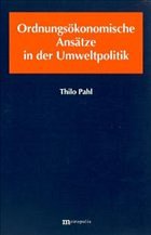 Cover Ordnungsökonomische Ansätze in der Umweltpolitik