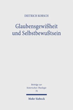 Cover Glaubensgewißheit und Selbstbewußtsein